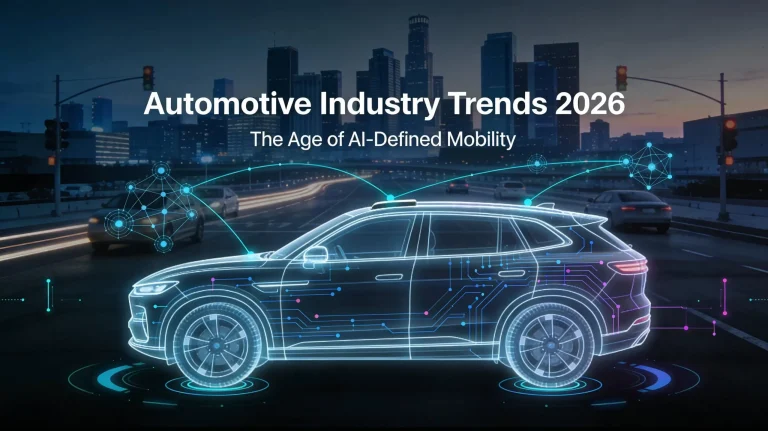 Automotive industry trends 2026 – Future Insights